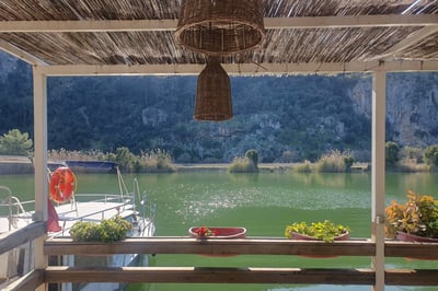a view from Dalyan river