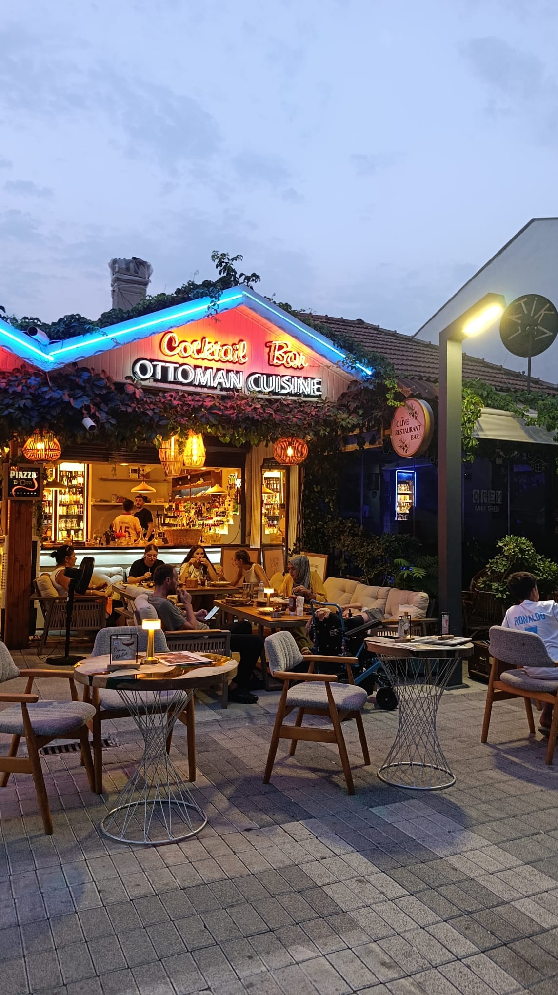 Dining on the Dalyan river